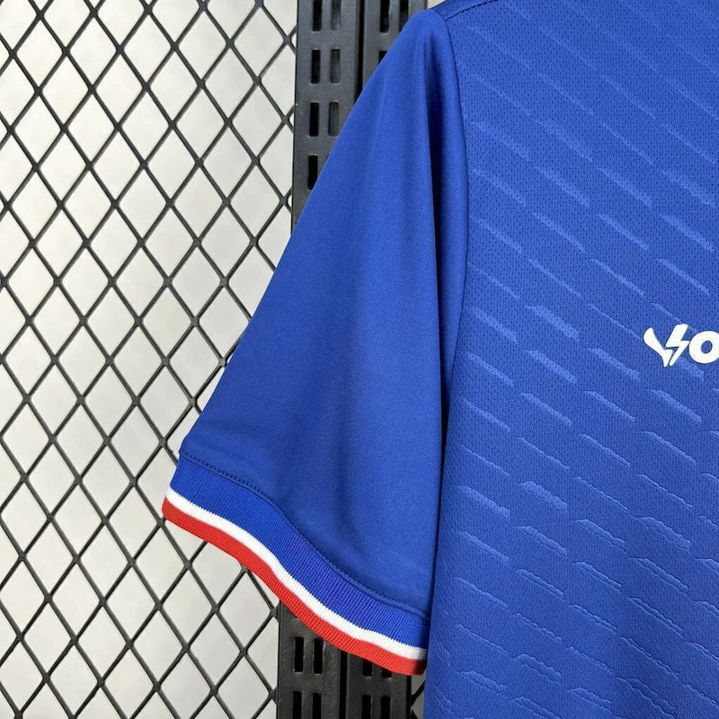 Camisa Fortaleza Copa do Nordeste 25/26 Volt Torcedor Masculino - Azul