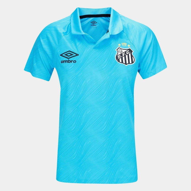 Camisa Santos Edição Especial Umbro Feminina Torcedor - Azul