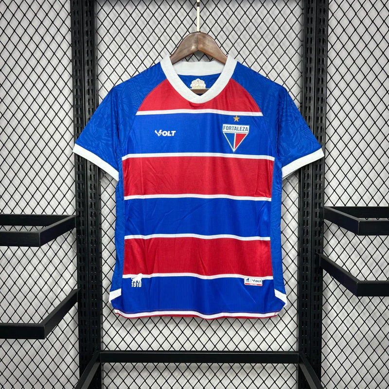 Camisa Fortaleza Home 24/25 Volt Torcedor Masculino - Azul e Vermelha