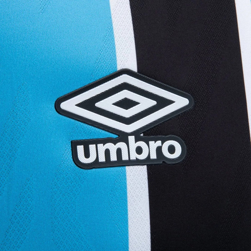 Camisa Gremio 25/26 Home Umbro Masculino Torcedor - Azul e Preta