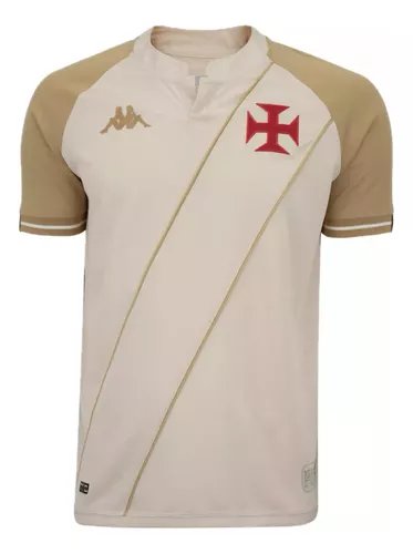 Camisa Vasco Third 24/25 s/n° Torcedor Kappa Masculina - Bege