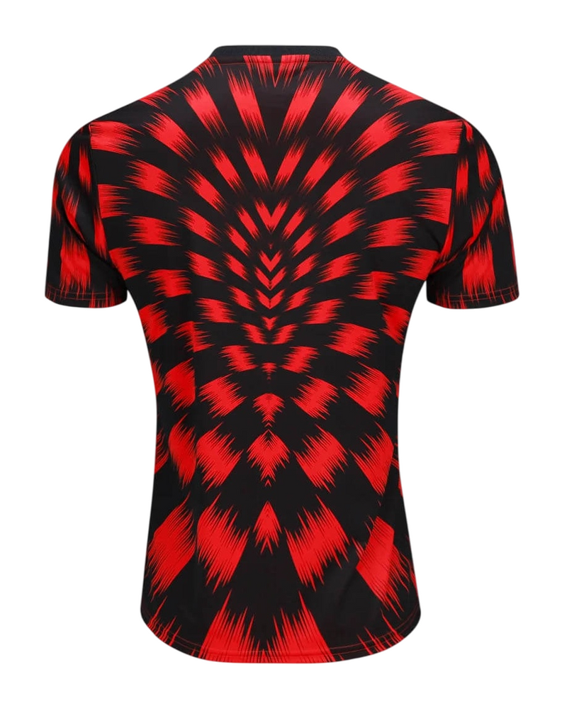 Camisa Flamengo  25/26 Pré Jogo Adidas Torcedor - Vermelha e Preta