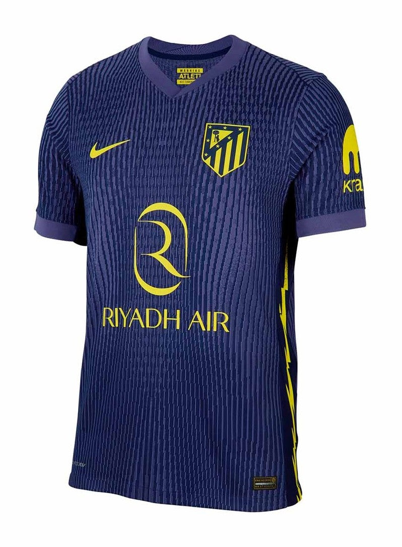 Camisa Atlético de Madrid Away 25/26 s/n° Torcedor Masculino - Azul e Verde