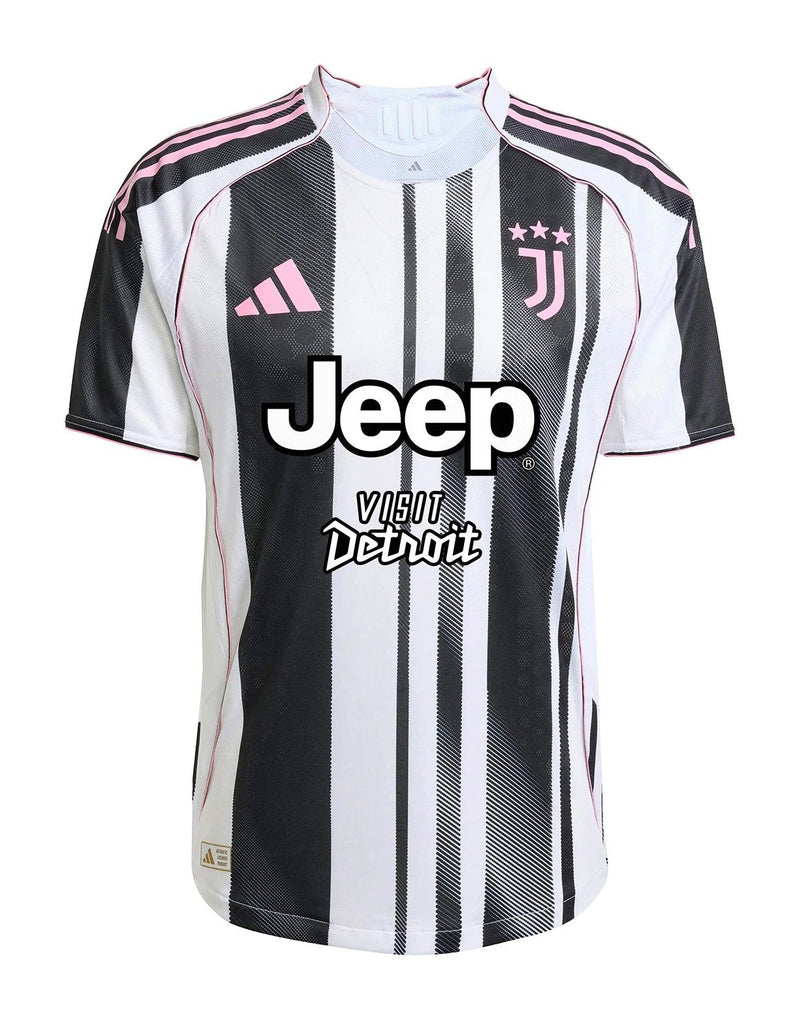 Camisa Juventus Home 25/26 - Torcedor Adidas Masculino - Preto e Branco
